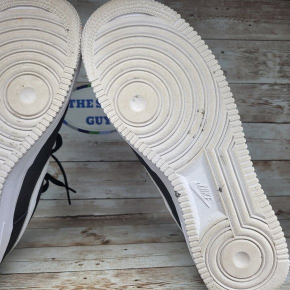 Nike Air Force 1 LV Men's size 9 Black White low top Athletic Shoes - Picture 15 of 16